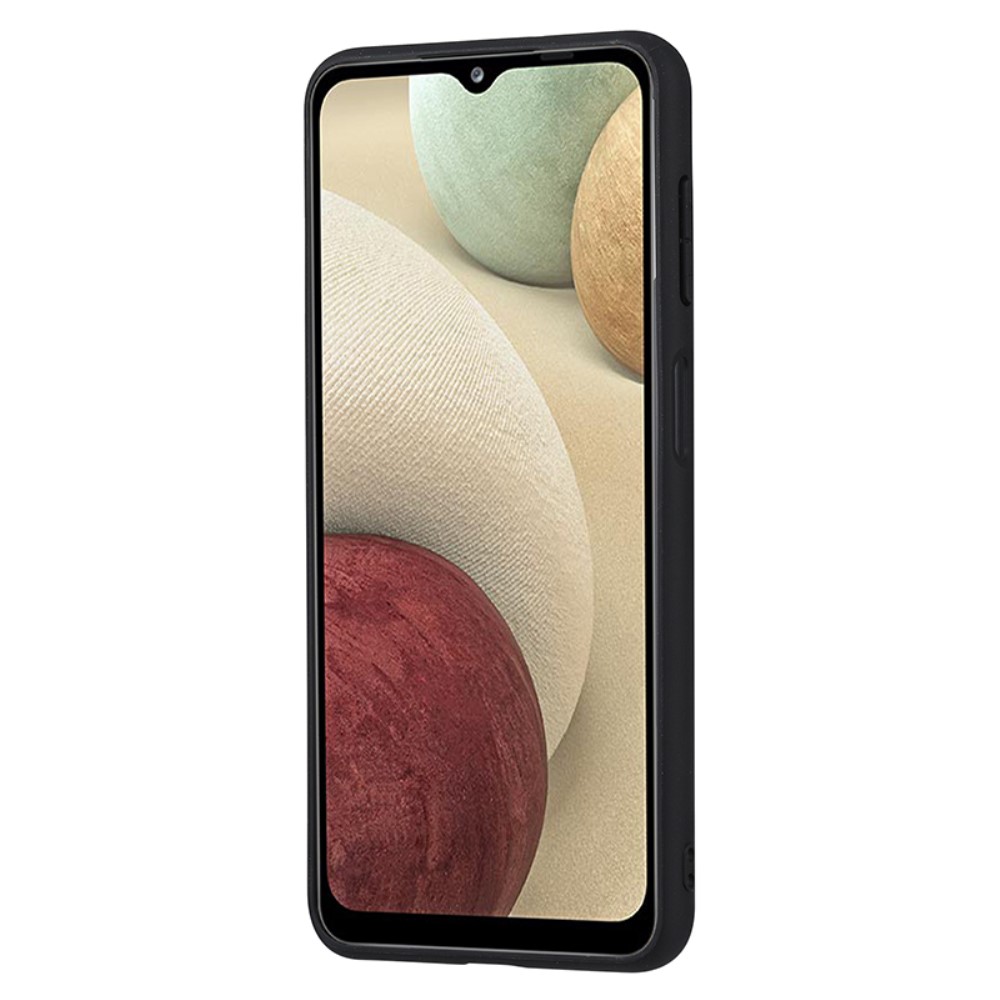  Samsung Galaxy A05s 4G Läder Skal Med Kortfack Svart