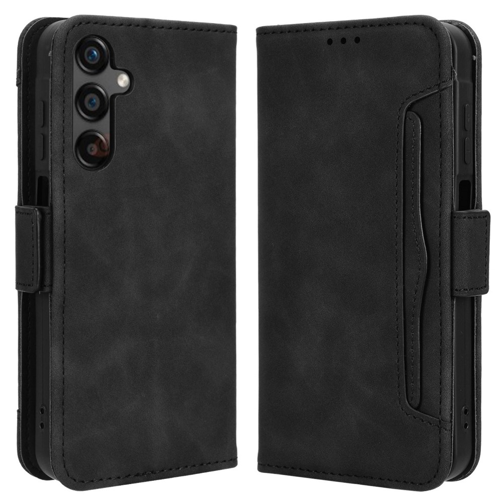  Samsung Galaxy A25 5G Fodral Med Avtagbart Kortfodral Svart