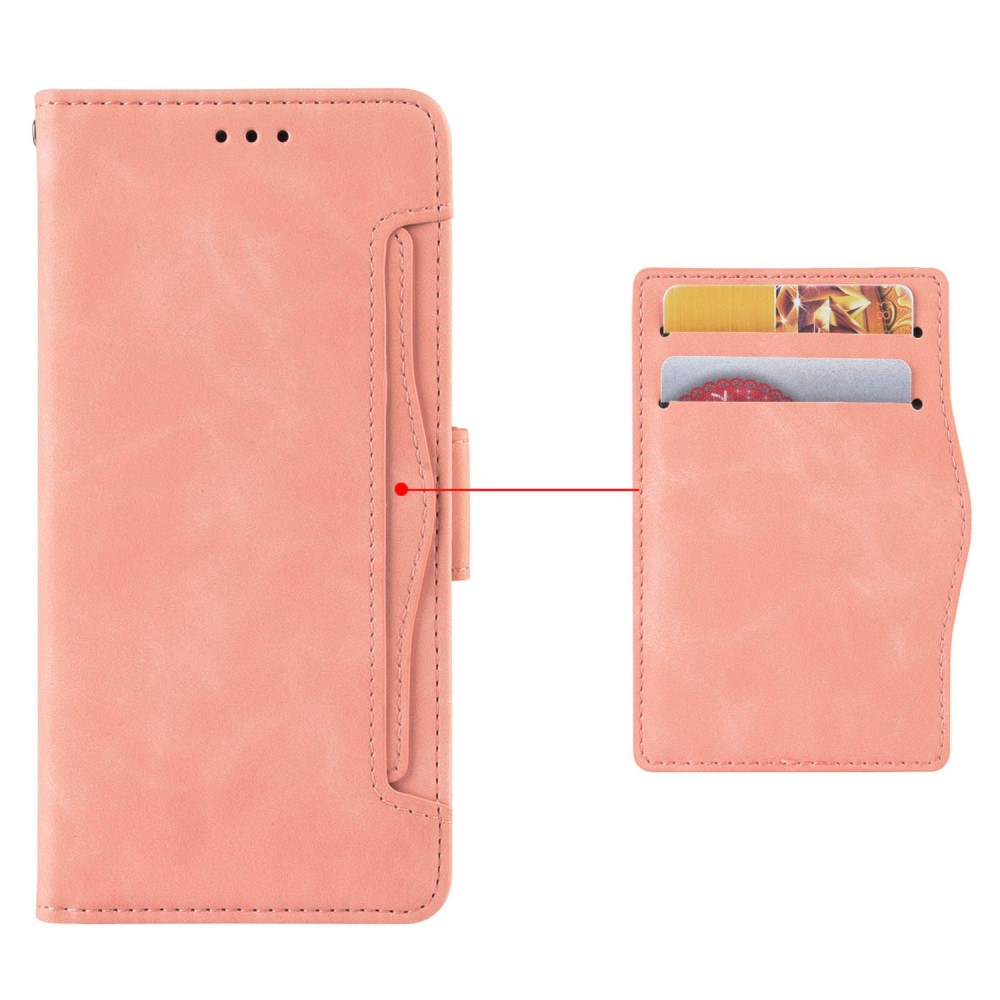  Samsung Galaxy A25 5G Fodral Med Avtagbart Kortfodral Rosa