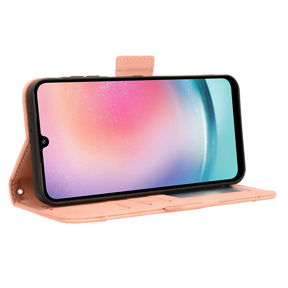  Samsung Galaxy A25 5G Fodral Med Avtagbart Kortfodral Rosa