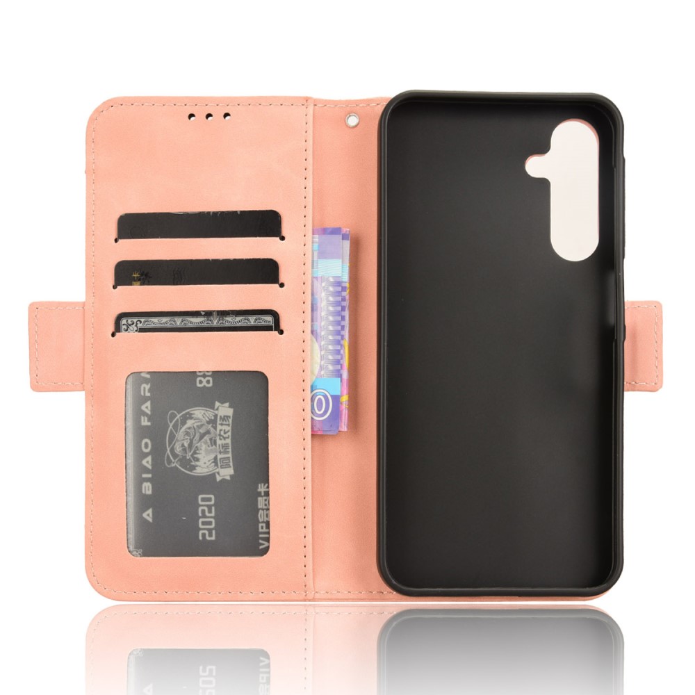  Samsung Galaxy A25 5G Fodral Med Avtagbart Kortfodral Rosa