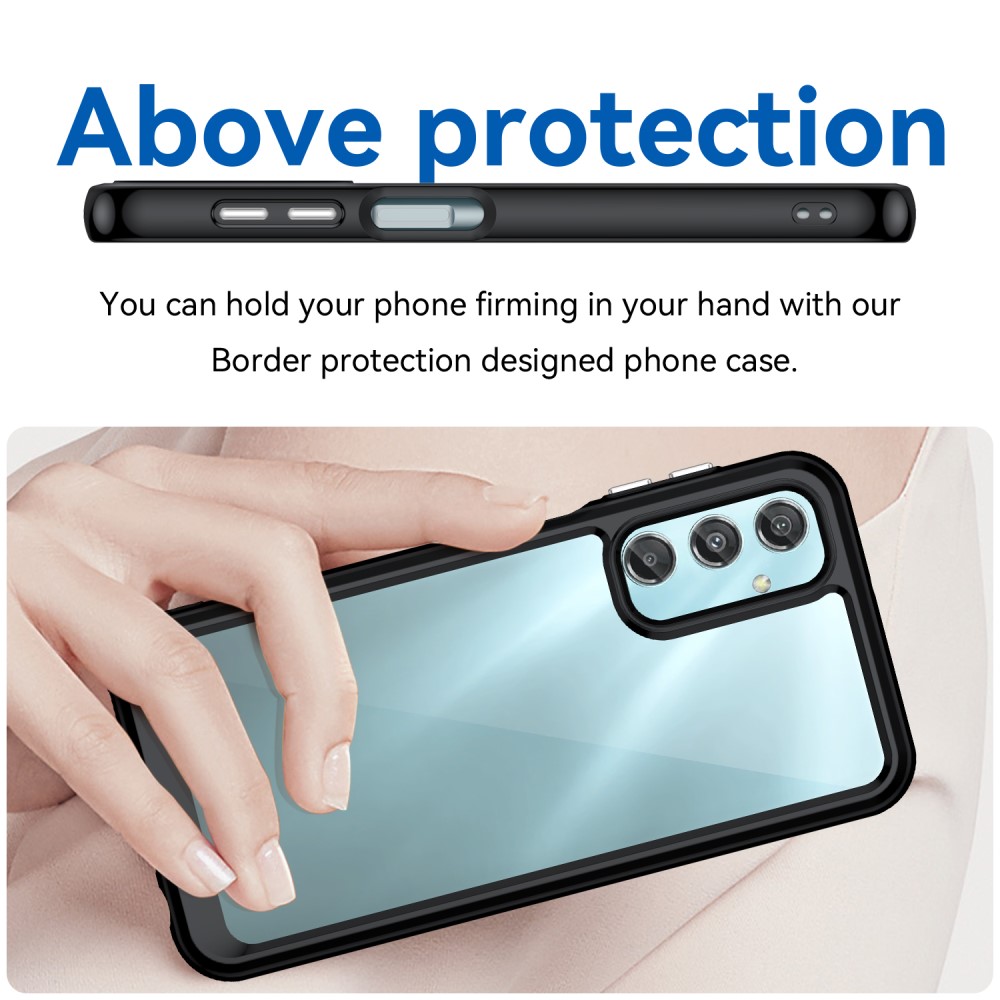  Samsung Galaxy A25 5G Skal Shockproof Akryl/TPU Svart