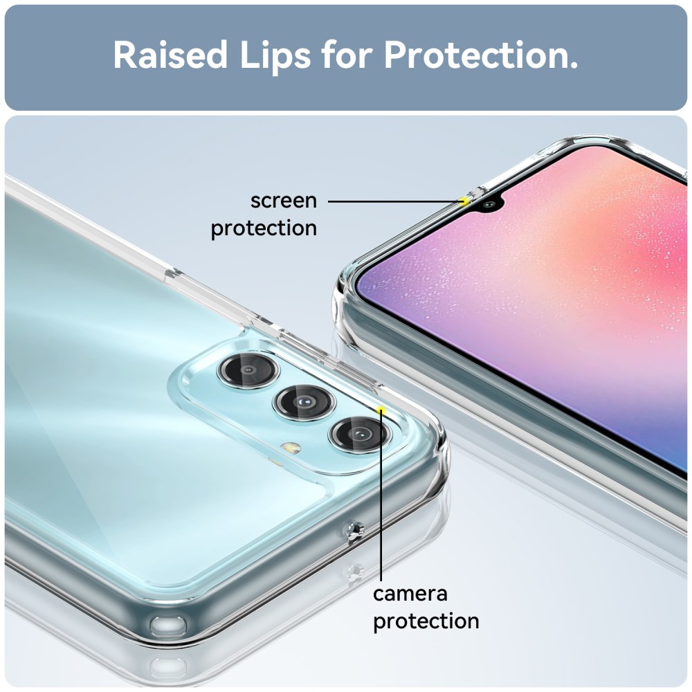  Samsung Galaxy A25 5G Skal Shockproof Akryl/TPU Transparent