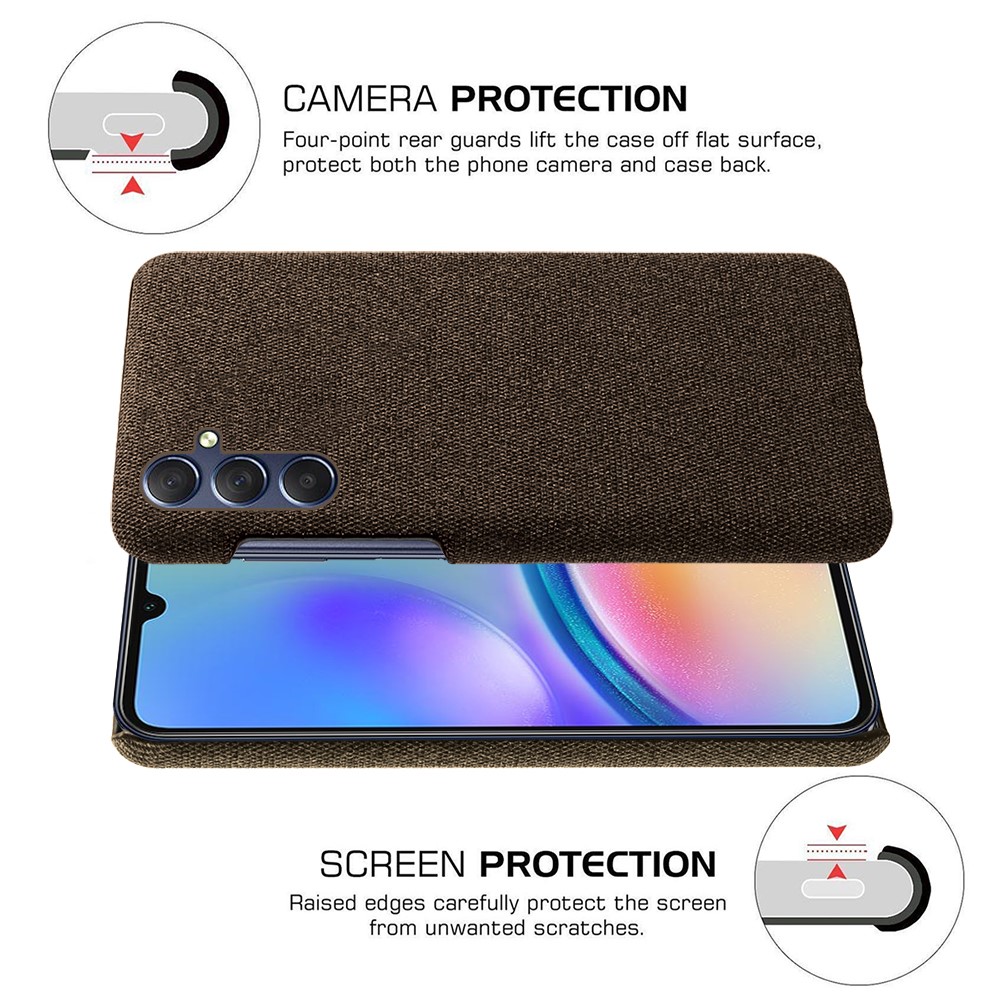  Samsung Galaxy A05s 4G Skal Nylonbelagt Brun