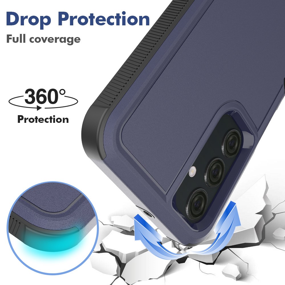  Samsung Galaxy A25 5G Shockproof Xtreme Skal Mörk Blå