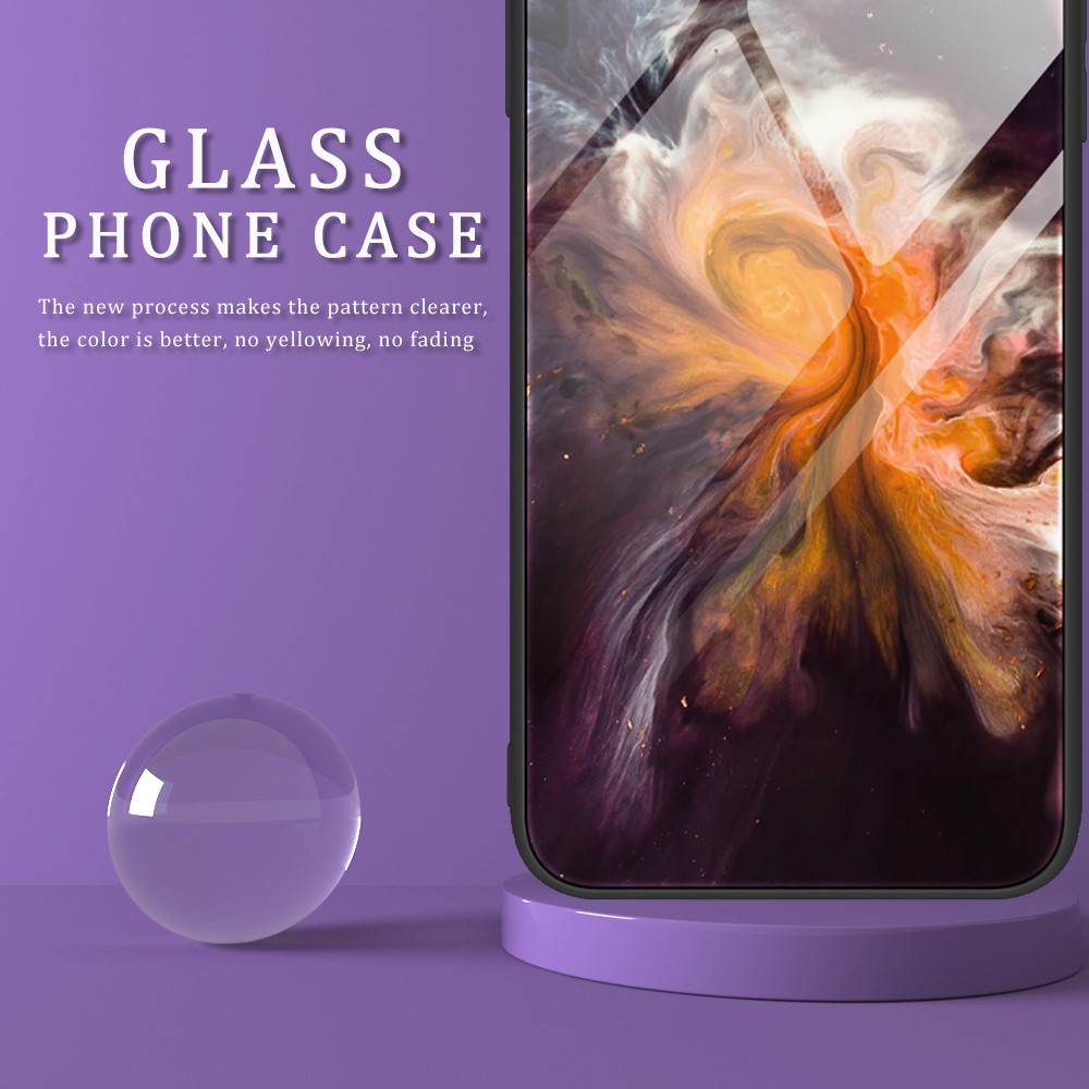  Samsung Galaxy A05s 4G Skal Marmor Härdat Glas Wave