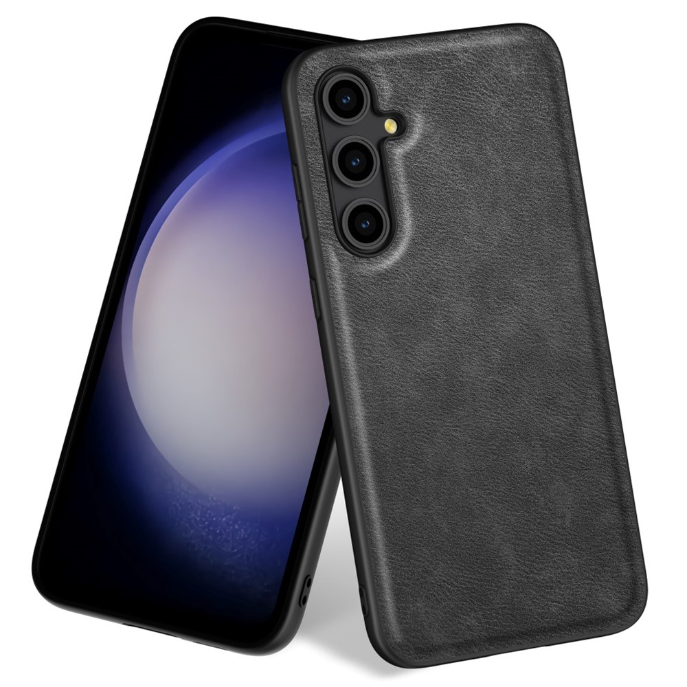  Samsung Galaxy A05s 4G Skal Läderbelagt Svart