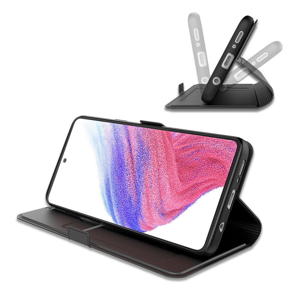  Samsung Galaxy A25 5G Fodral Slim Läder Svart