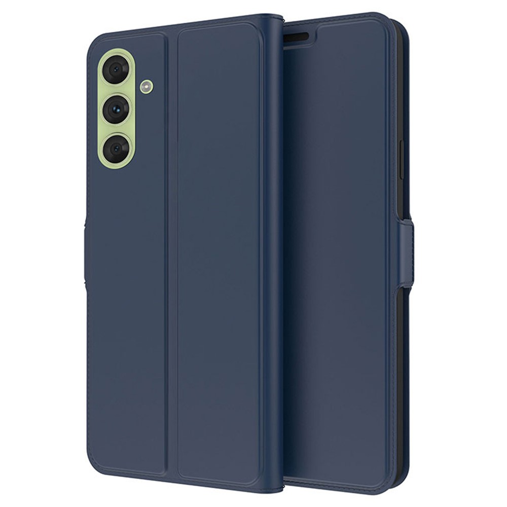  Samsung Galaxy A25 5G Fodral Slim Läder Blå