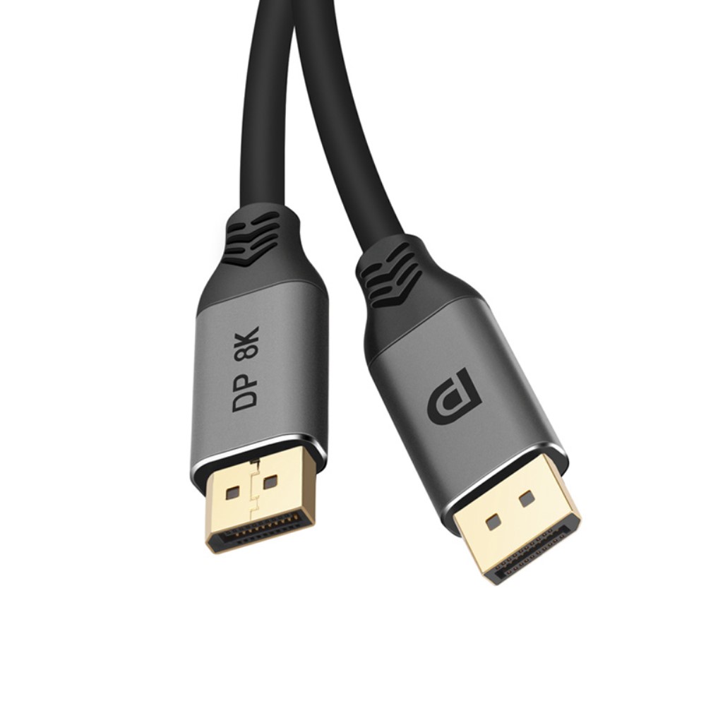  DisplayPort 1.4 Hane - DisplayPort 1.4 Hane 8K 60Hz 5m Kabel Svart