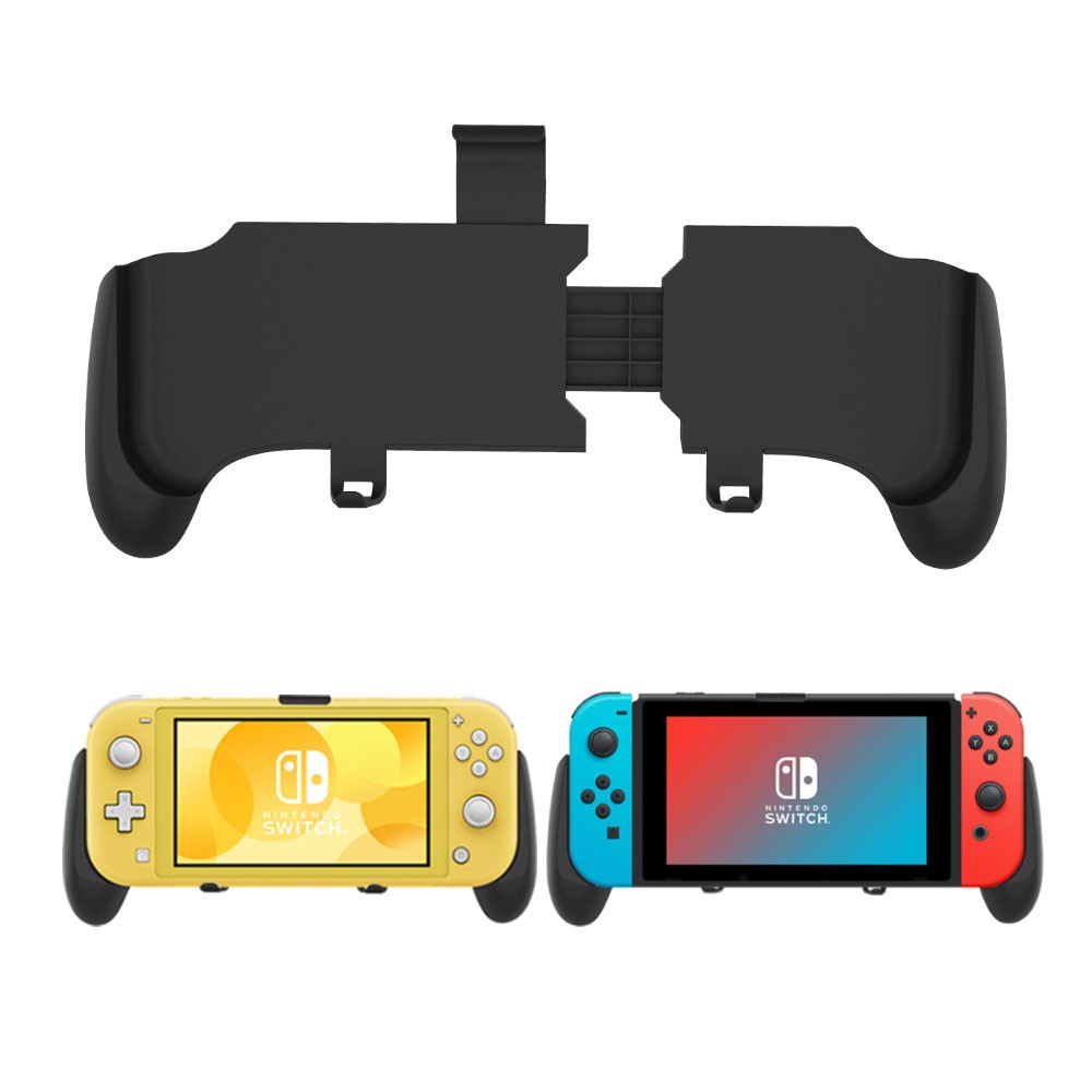 JYS JYS Nintendo Switch/Switch Lite 2in1 Infällbar Skyddsfodral Med Fäste Svart