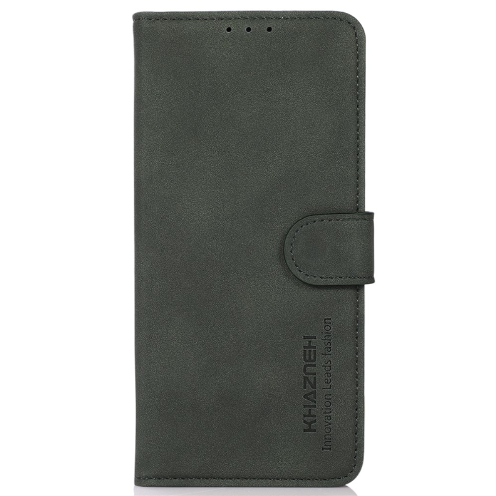 KHAZNEH KHAZNEH Galaxy S24 Fodral Retro Läder Grön