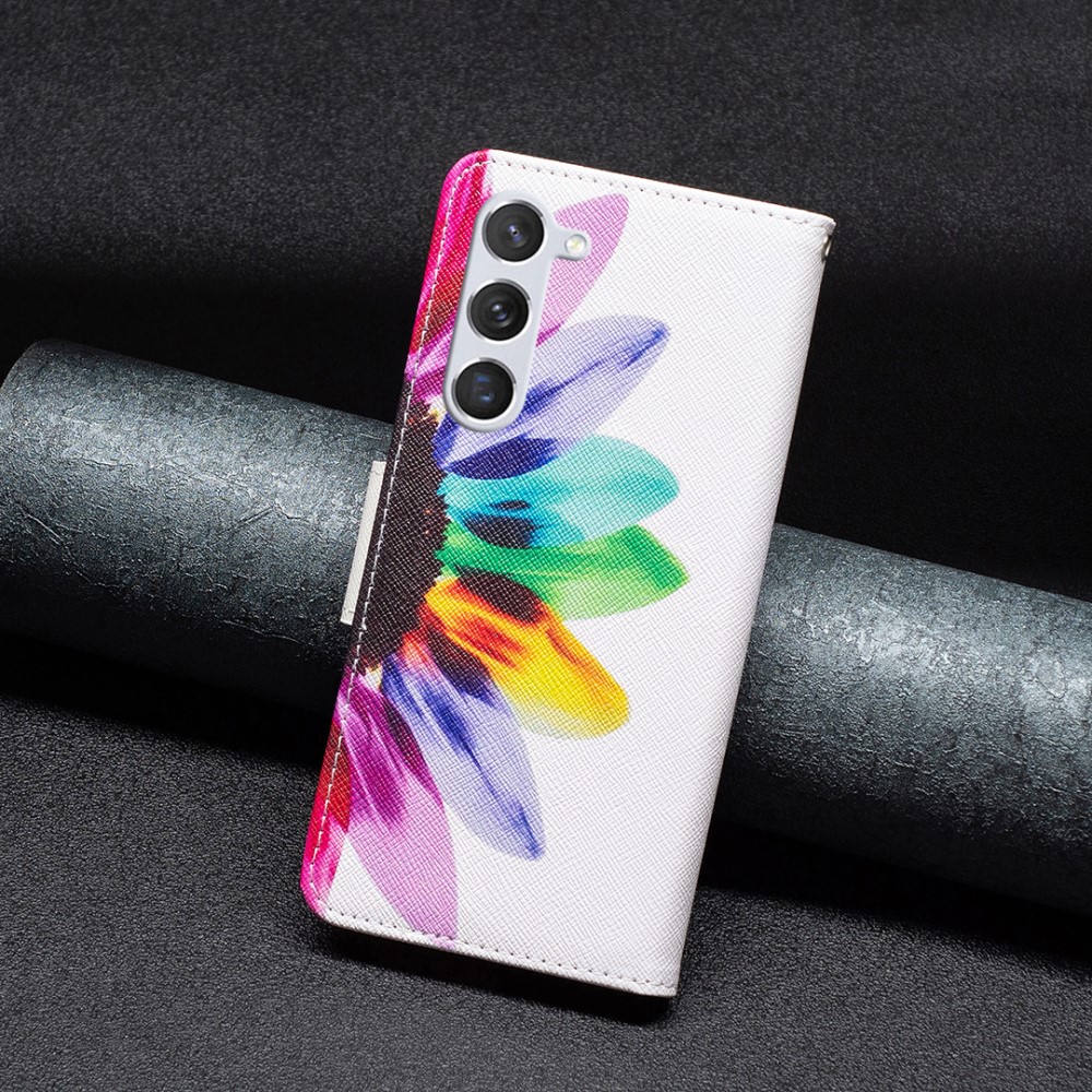  Samsung Galaxy S24 Fodral Med Tryck Solros