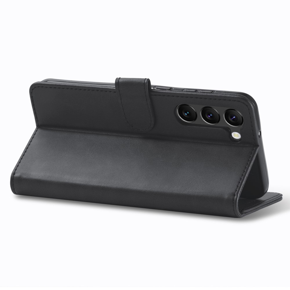 LC.IMEEKE LC.IMEEKE Samsung Galaxy S24 Fodral Läder Svart