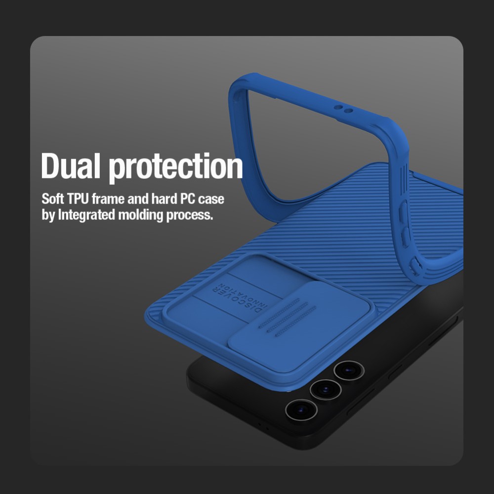NILLKIN NILLKIN Galaxy S24 Skal CamShield Pro Blå