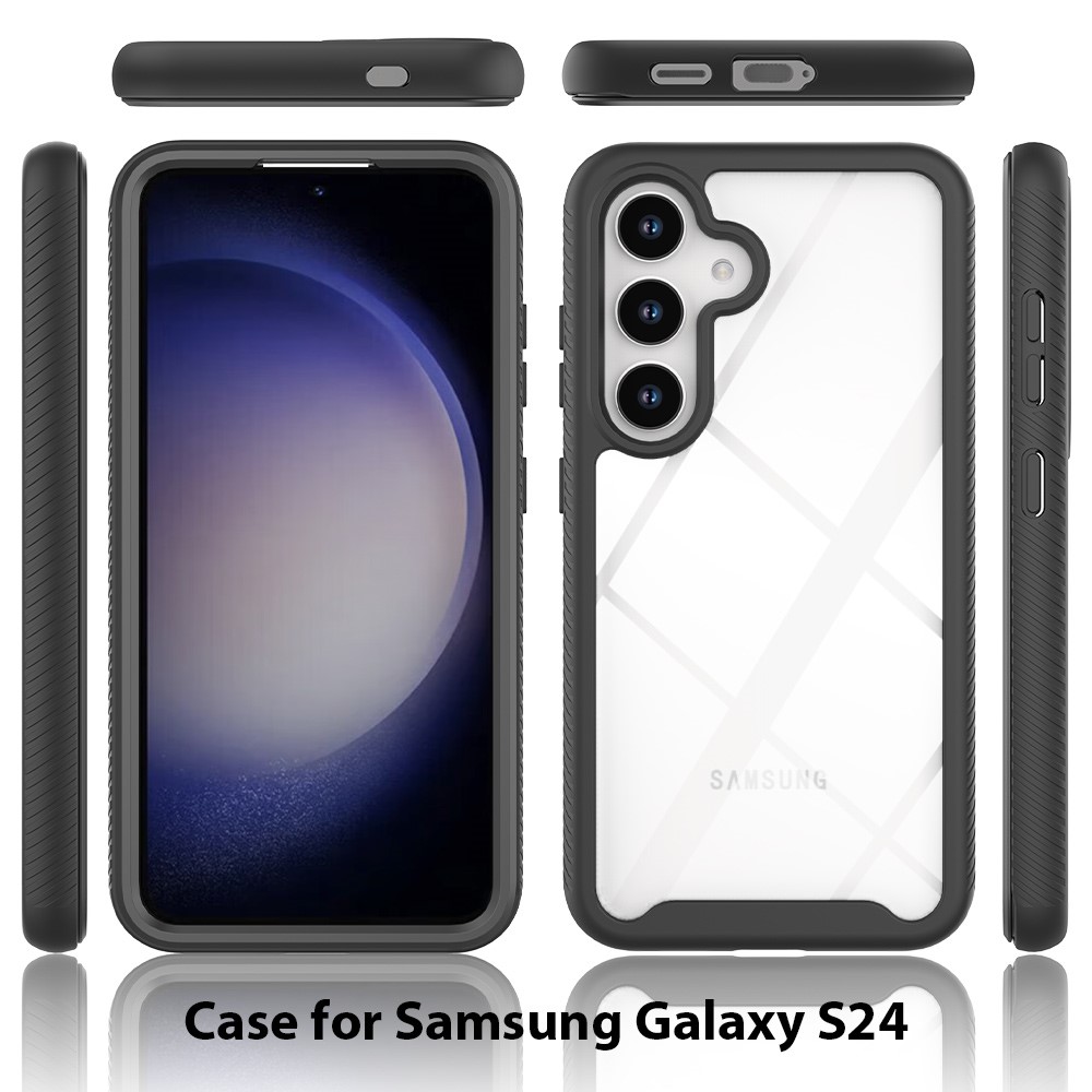  Samsung Galaxy S24 Skal Hybrid Defense Svart
