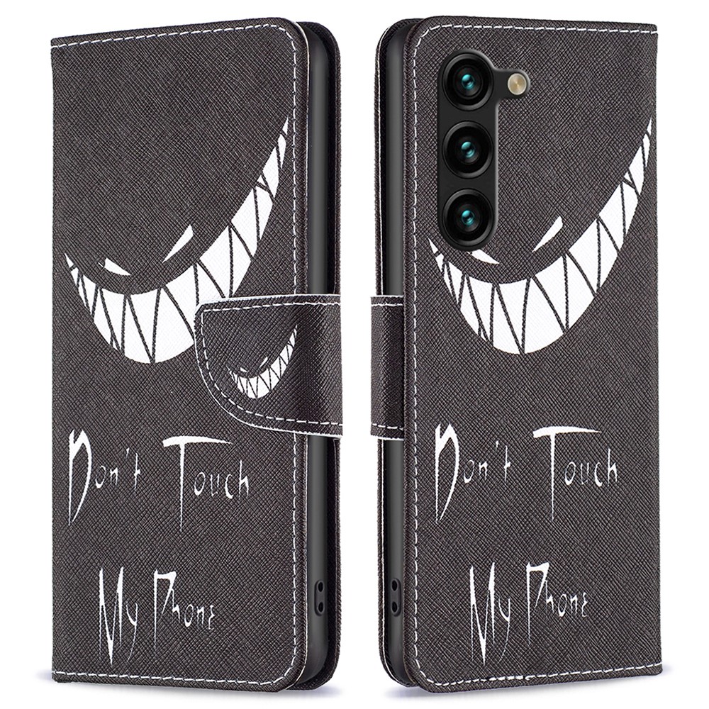  Galaxy S25 Plus / S24 Plus Fodral Med Tryck Dont Touch