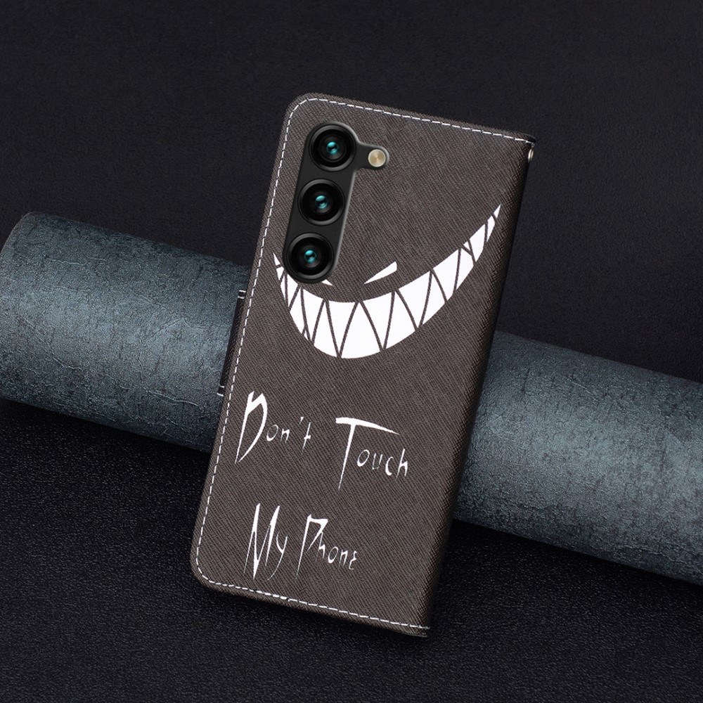  Galaxy S25 Plus / S24 Plus Fodral Med Tryck Dont Touch