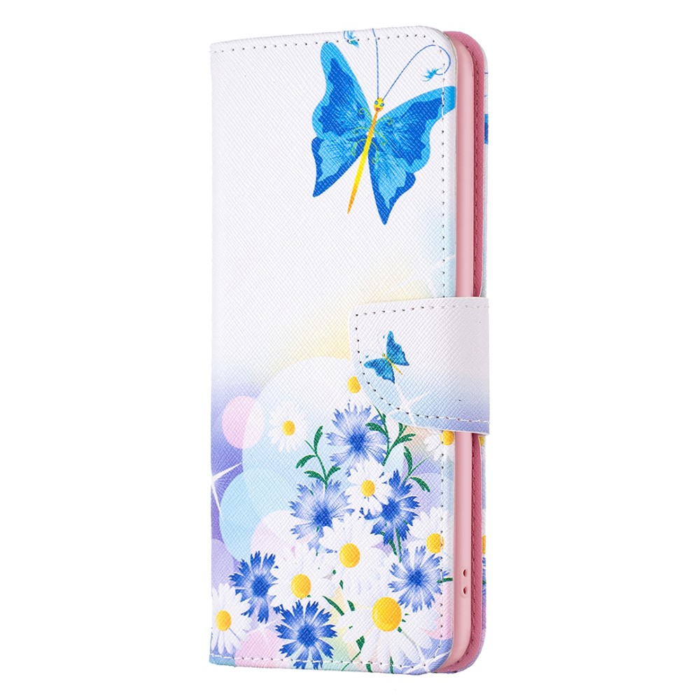  Galaxy S25 Plus / S24 Plus Fodral Med Tryck Fjäril/Blommor