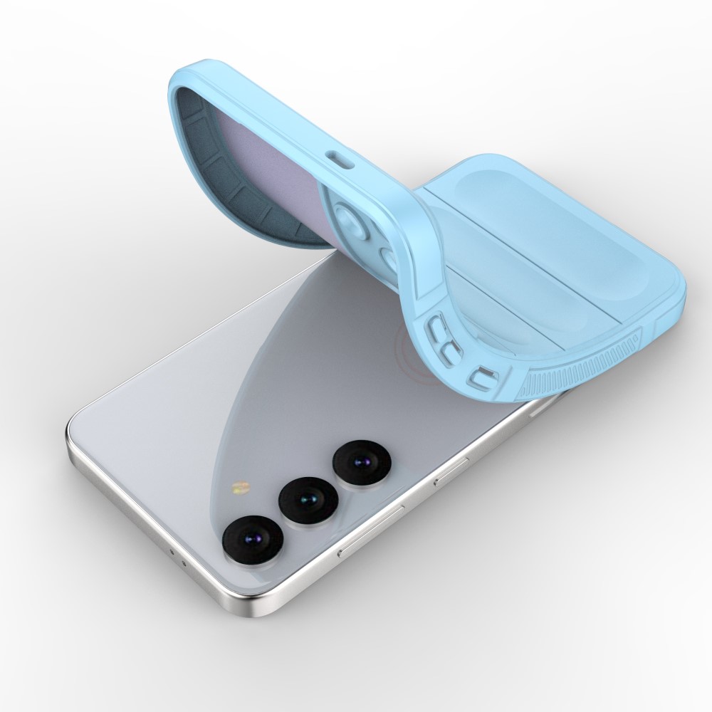  Samsung Galaxy S24 Plus Skal Magic Shield TPU Ljus Blå