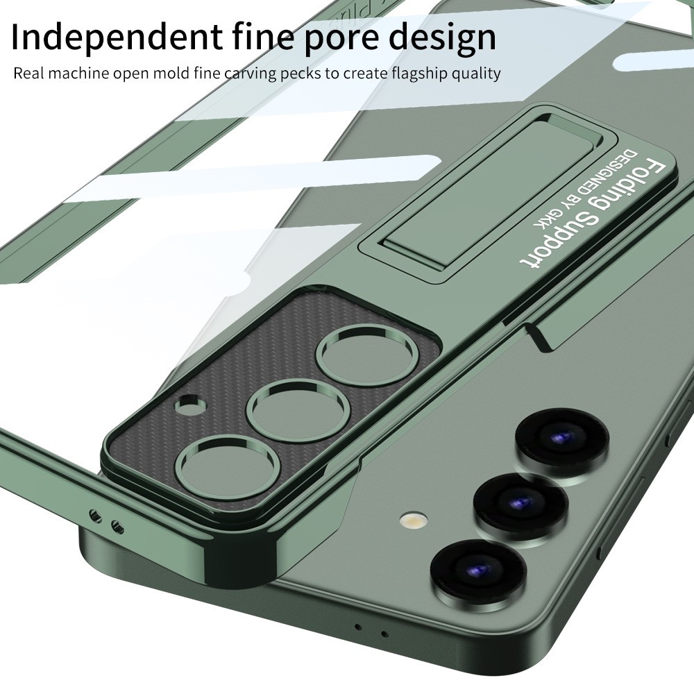 GKK GKK Galaxy S24 Plus Skal Hybrid Kickstand Svart