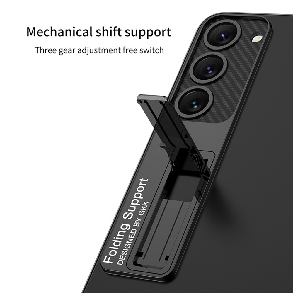 GKK GKK Galaxy S24 Plus Skal Hybrid Kickstand Svart