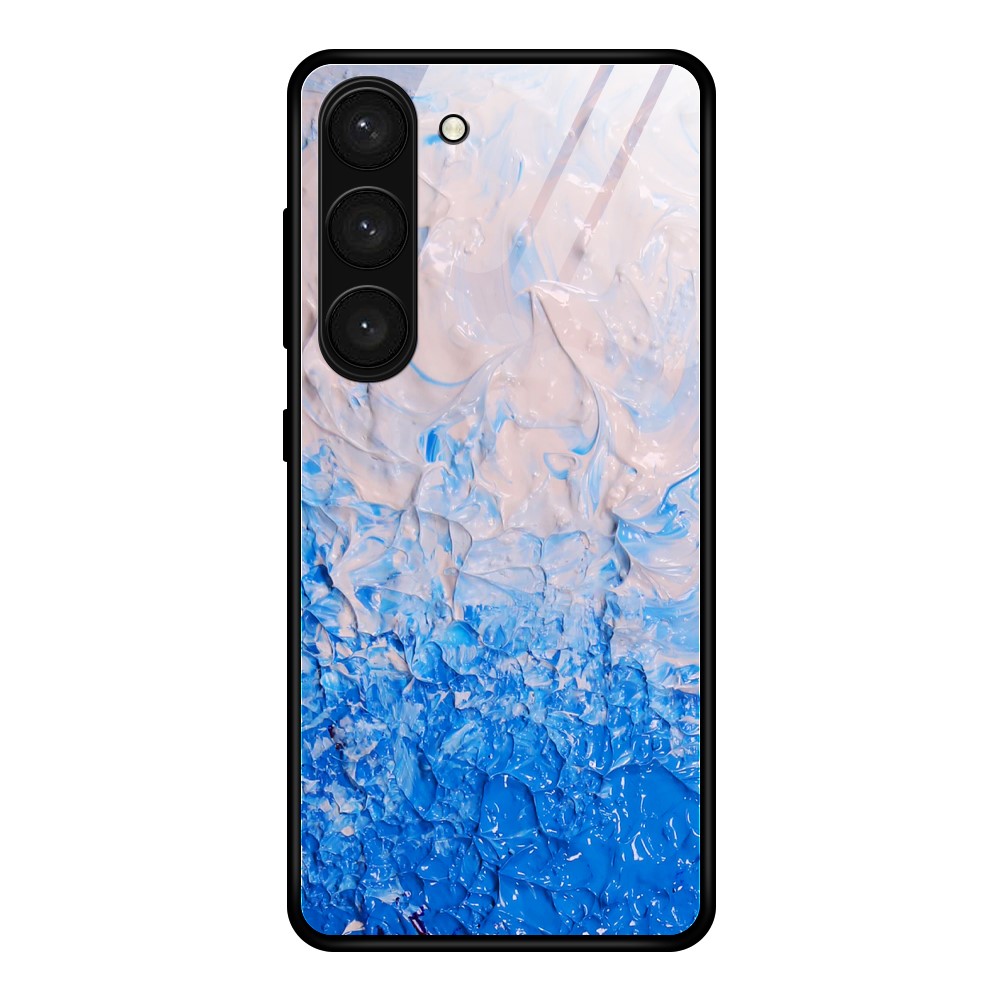  Samsung Galaxy S24 Plus Skal Härdat Glas Blå