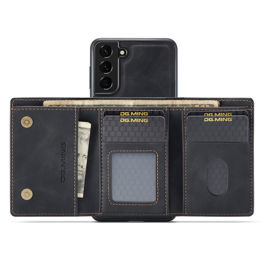DG.MING DG.MING Galaxy S24 Plus Skal 2in1 Magnetisk Avtagbart Kortfack