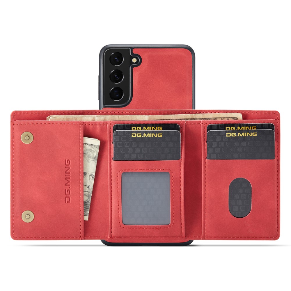 DG.MING DG.MING Galaxy S24 Plus Skal 2in1 Magnetisk Avtagbart Kortfack