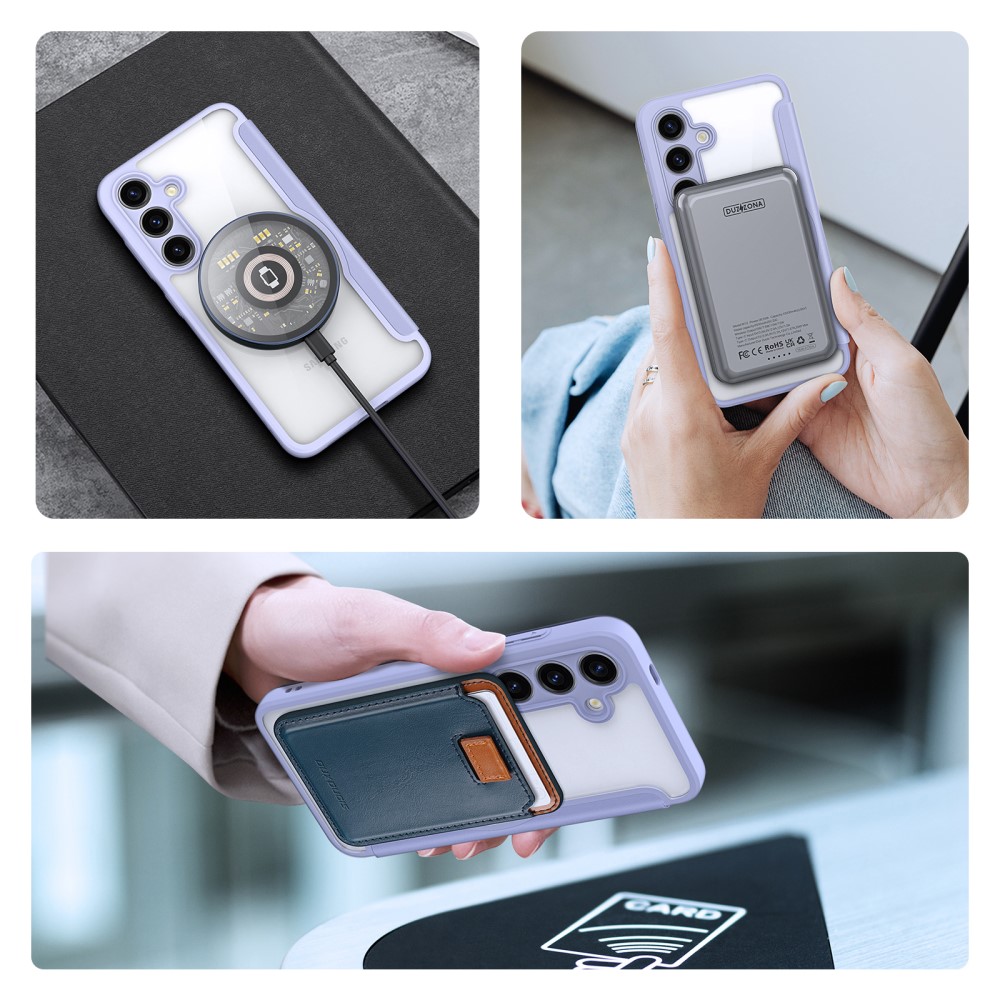 DUX DUCIS DUX DUCIS Galaxy S24 Plus Fodral MagSafe Skin X Pro Lila