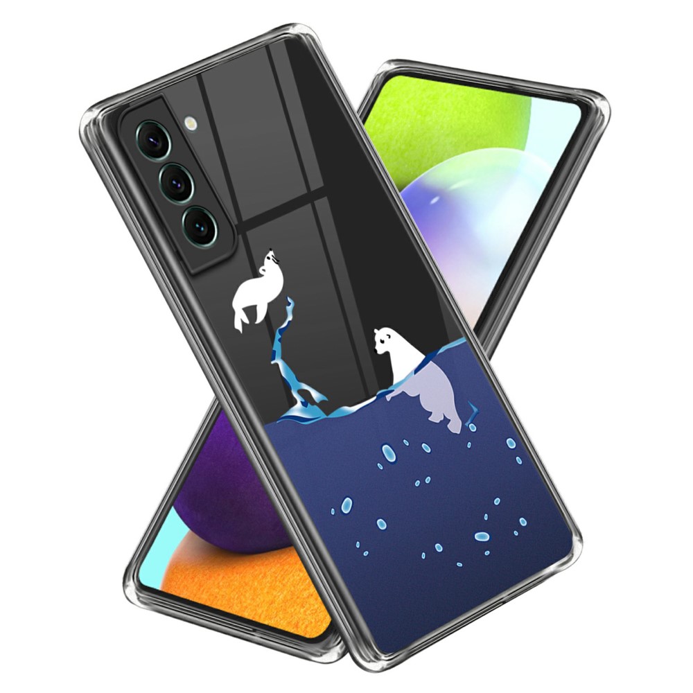  Samsung Galaxy S24 Plus Skal Med Tryck Isbjörn