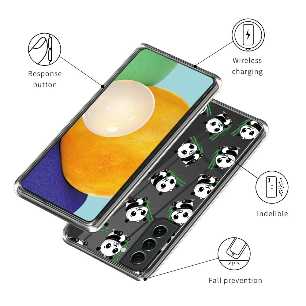 Samsung Galaxy S24 Plus Skal Med Tryck Baby Panda