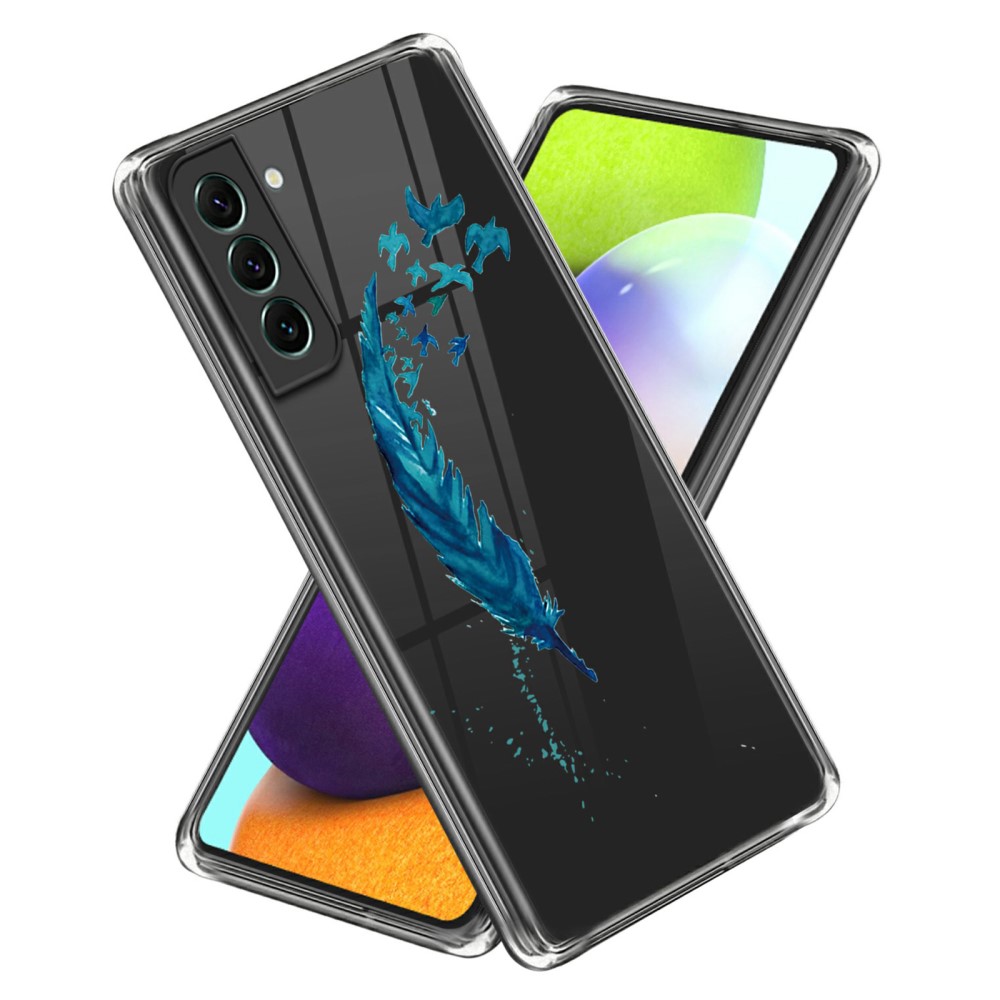  Samsung Galaxy S24 Plus Skal Med Tryck Fjäder