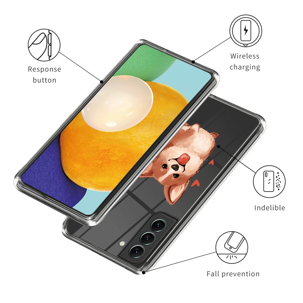  Samsung Galaxy S24 Plus Skal Med Tryck Hund