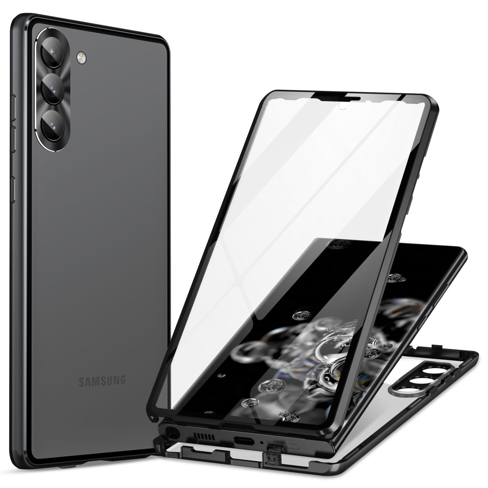  Samsung Galaxy S24 Plus 360° Shockproof Hybrid Skal Svart