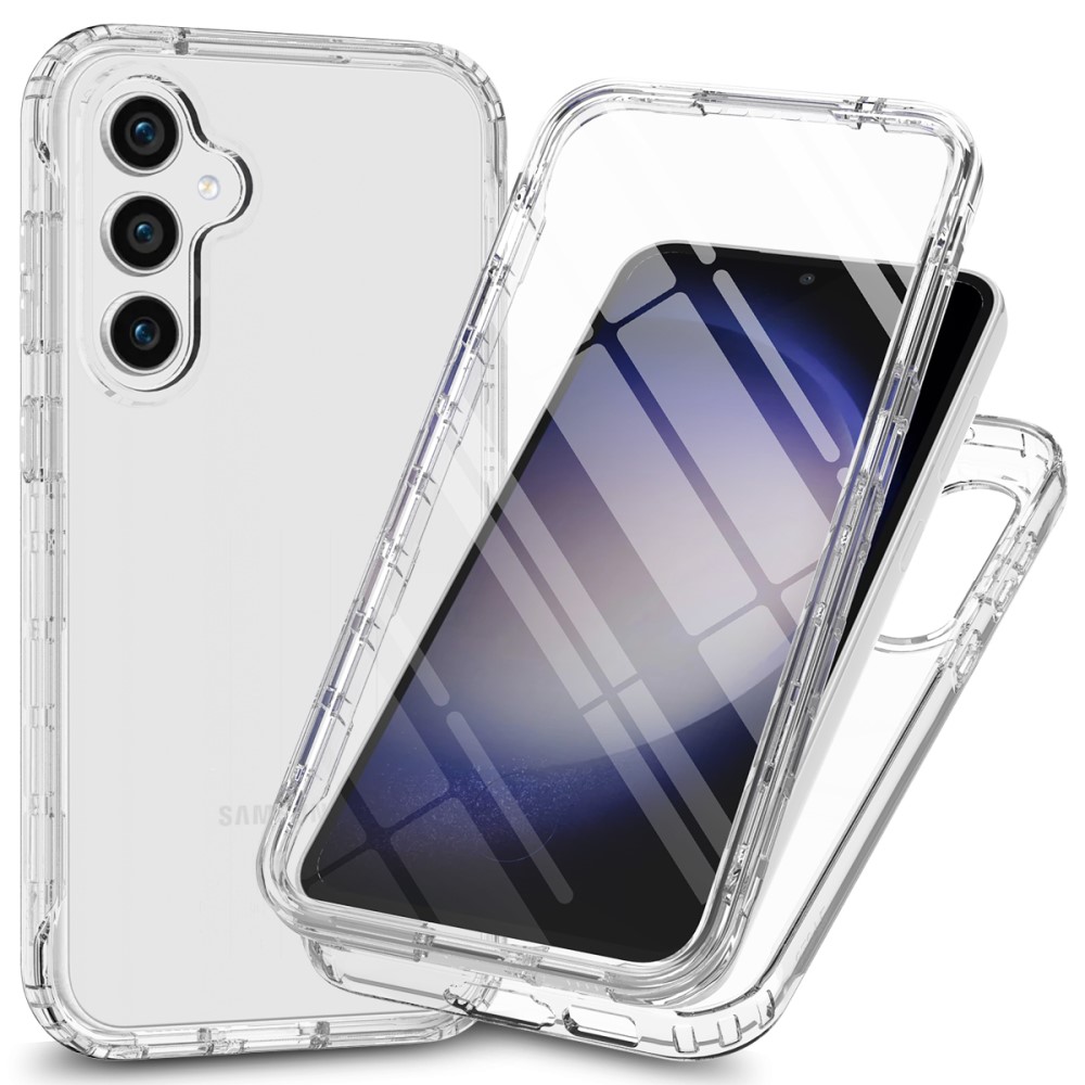  Samsung Galaxy S24 Plus 360° Shockproof Hybrid Skal Transparent