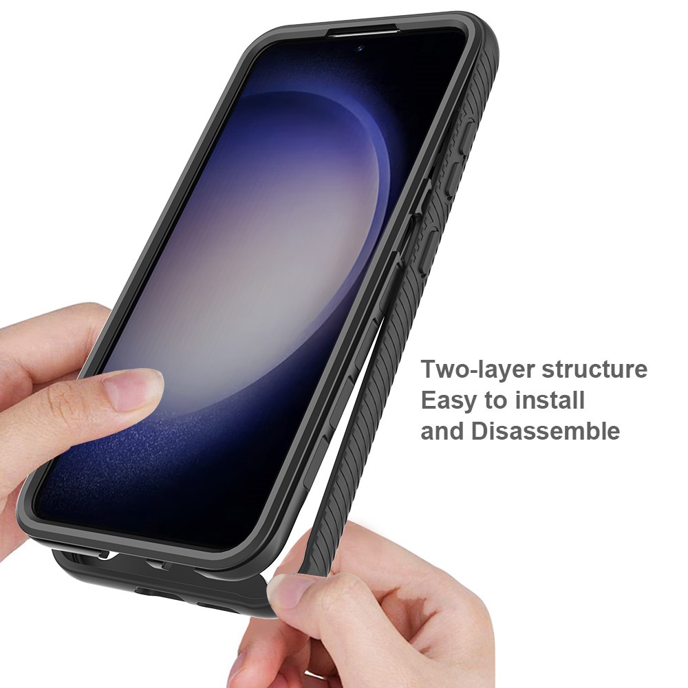  Samsung Galaxy S24 Plus Skal 360 Defense Svart