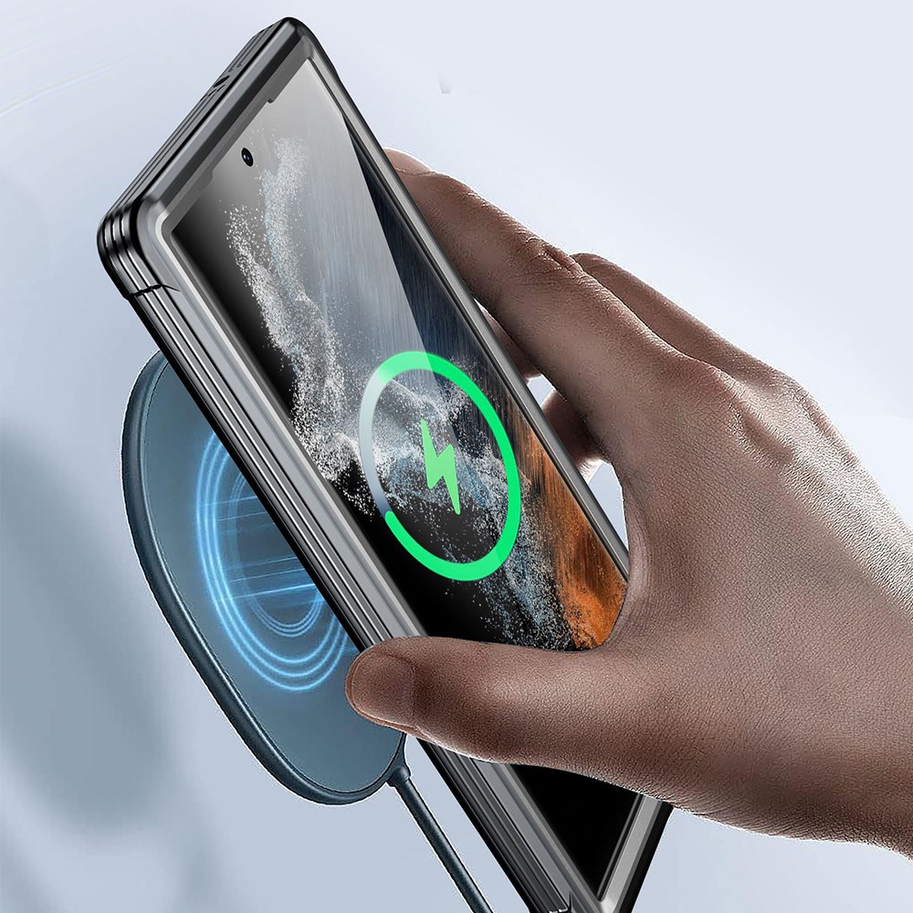  Samsung Galaxy S24 Plus 360° Shockproof Hybrid Skal Transparent