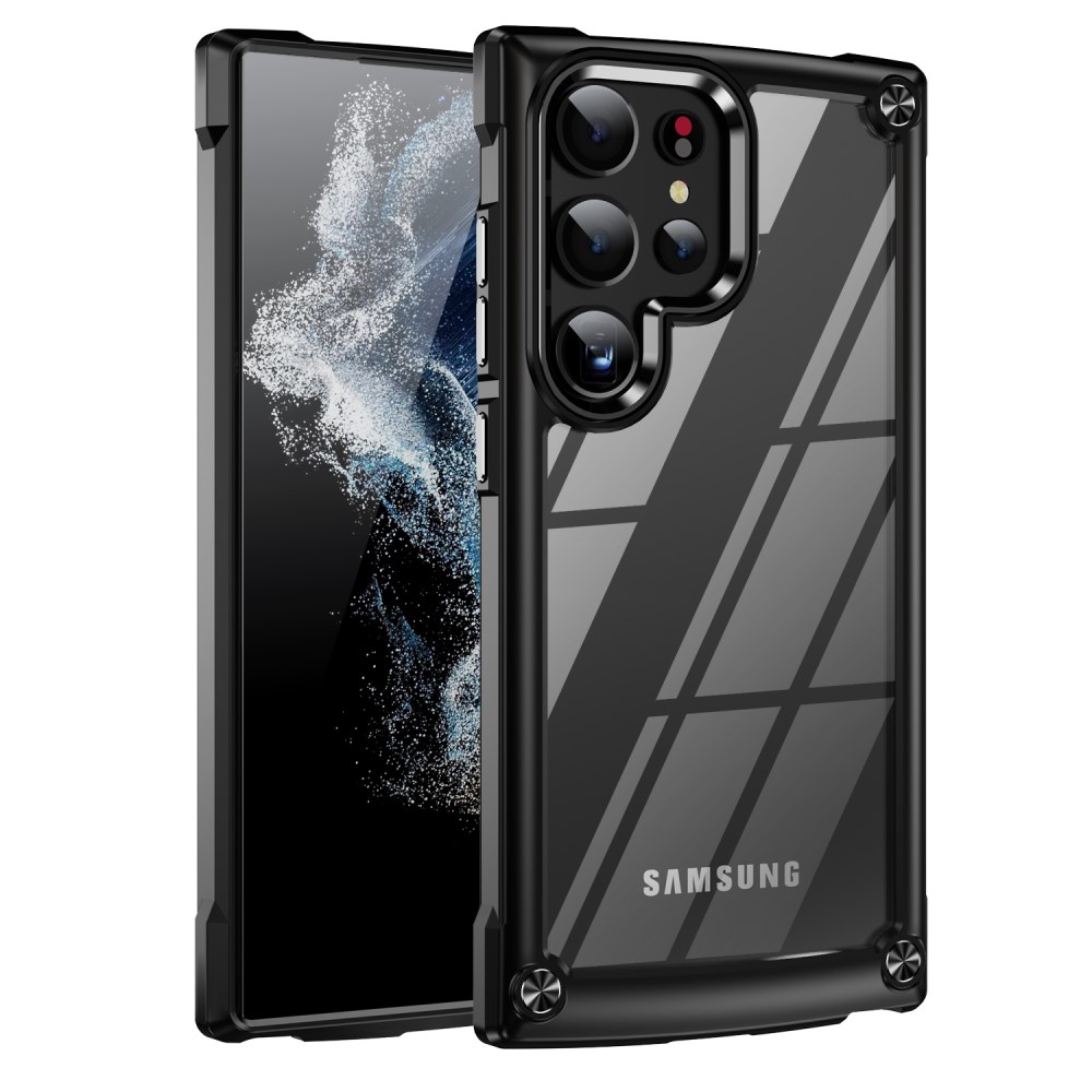  Galaxy S24 Ultra Skal Shockproof Hybrid Armor Svart