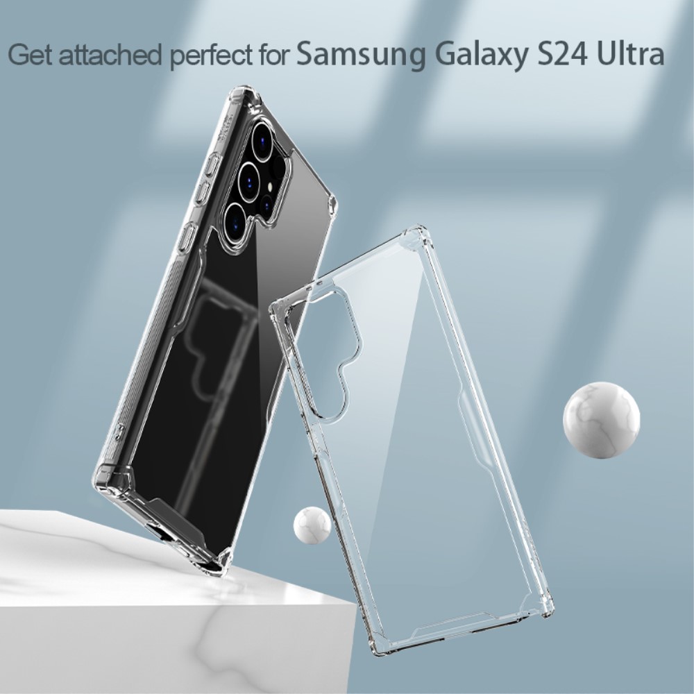 NILLKIN NILLKIN Galaxy S24 Ultra Skal Nature Pro Series Transparent