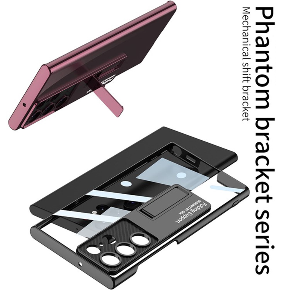 GKK GKK Galaxy S24 Ultra Skal Hybrid Kickstand Svart