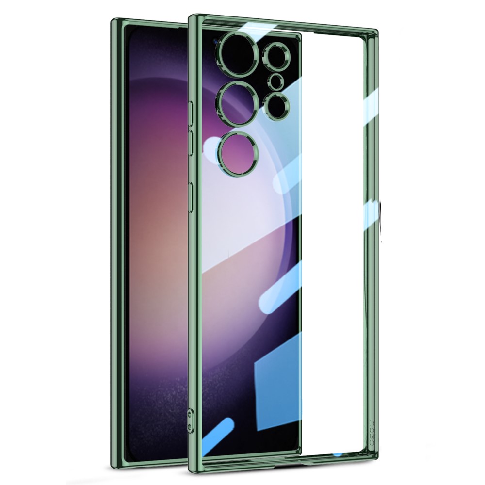 GKK GKK Galaxy S24 Ultra Skal Electroplate TPU Midnight Green