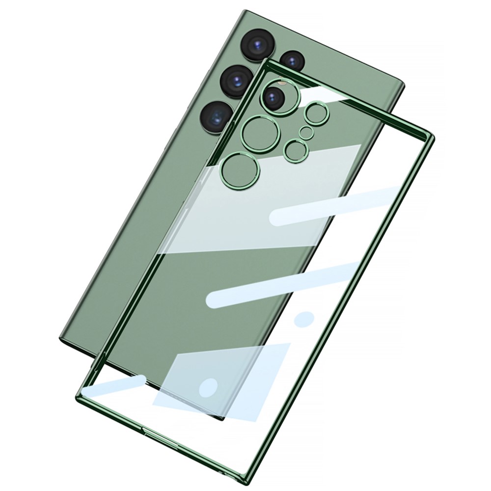 GKK GKK Galaxy S24 Ultra Skal Electroplate TPU Midnight Green
