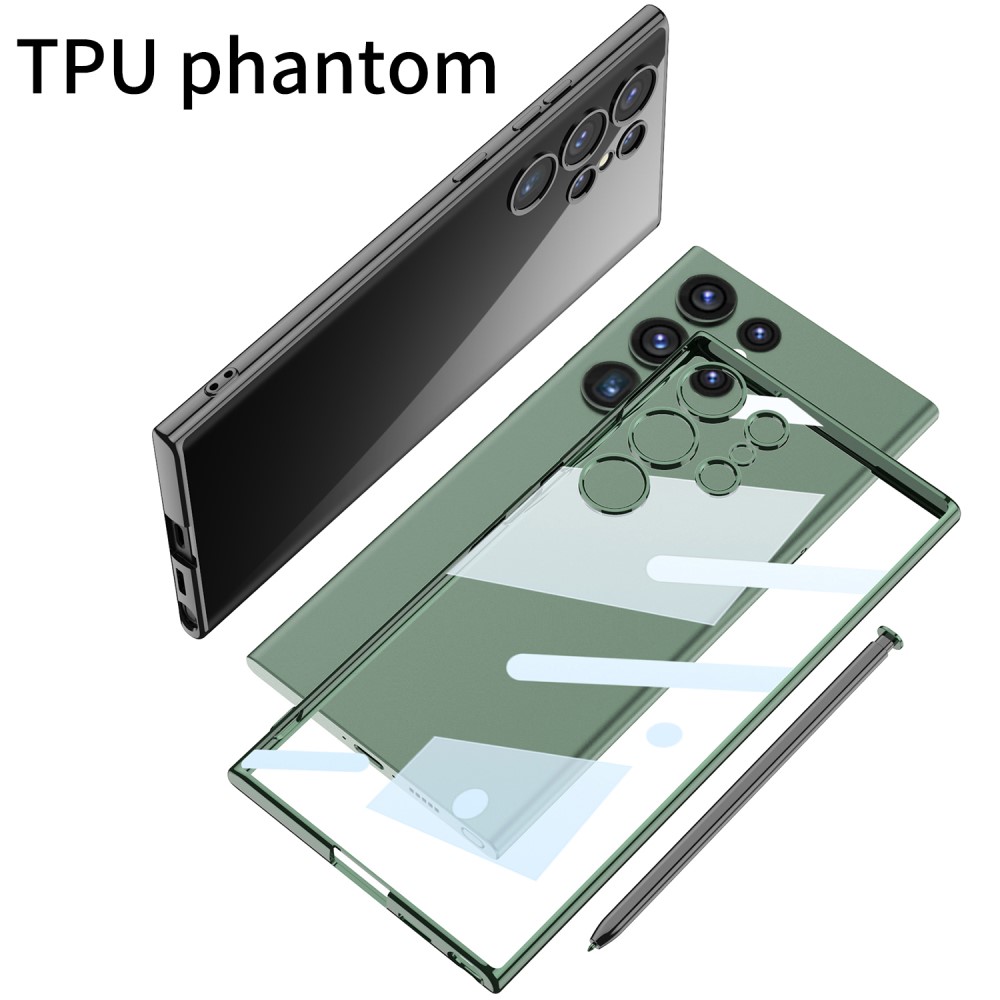 GKK GKK Galaxy S24 Ultra Skal Electroplate TPU Svart
