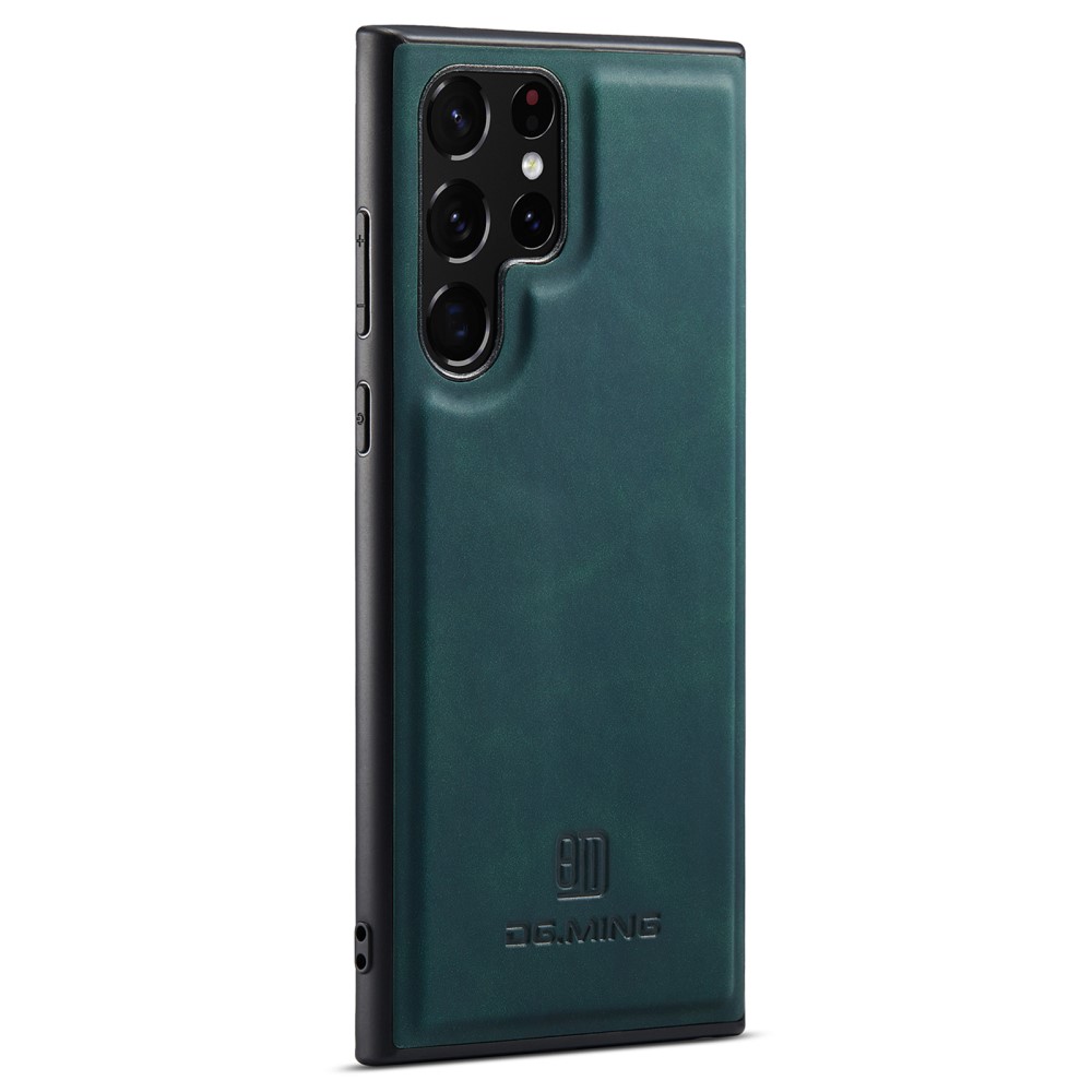 DG.MING DG.MING Galaxy S24 Ultra Skal Läderbelagt Grön