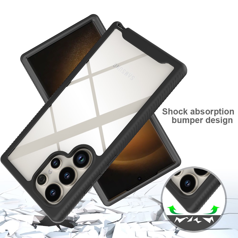  Samsung Galaxy S24 Ultra Skal 360 Defense Svart