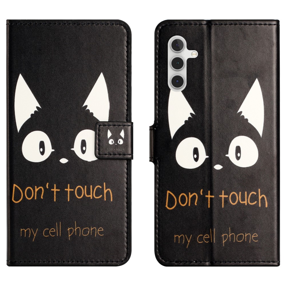  Samsung Galaxy A15 5G Fodral Med Tryck Dont Touch Katt