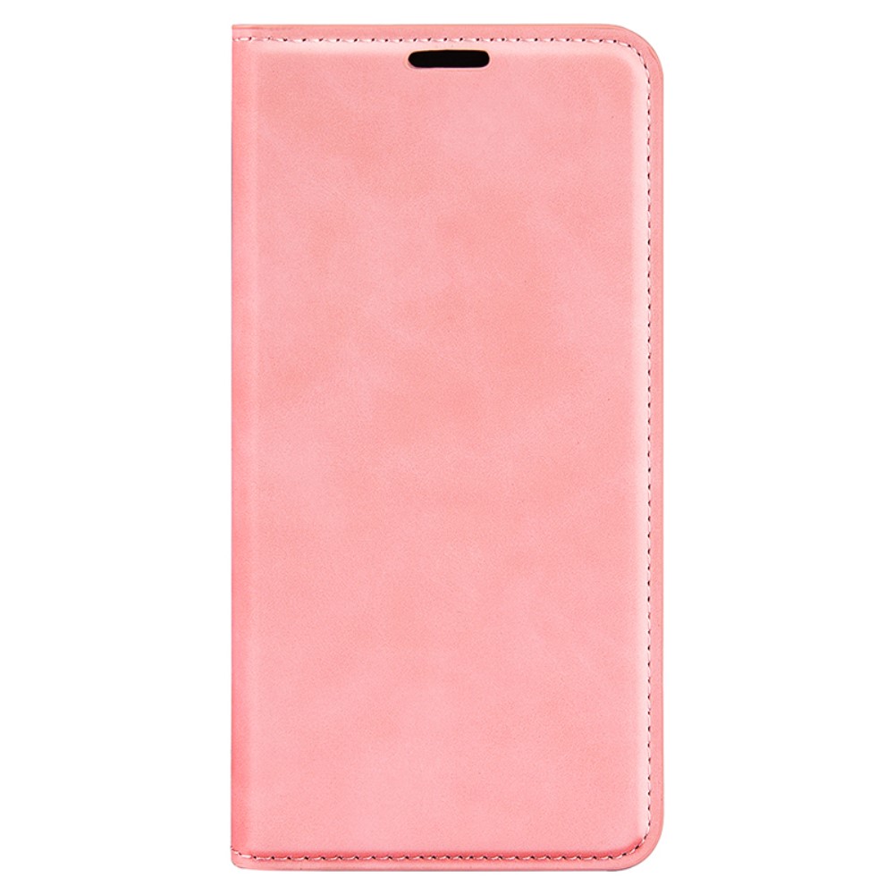  Samsung Galaxy A15 5G Fodral Flip Skin Touch Rosa