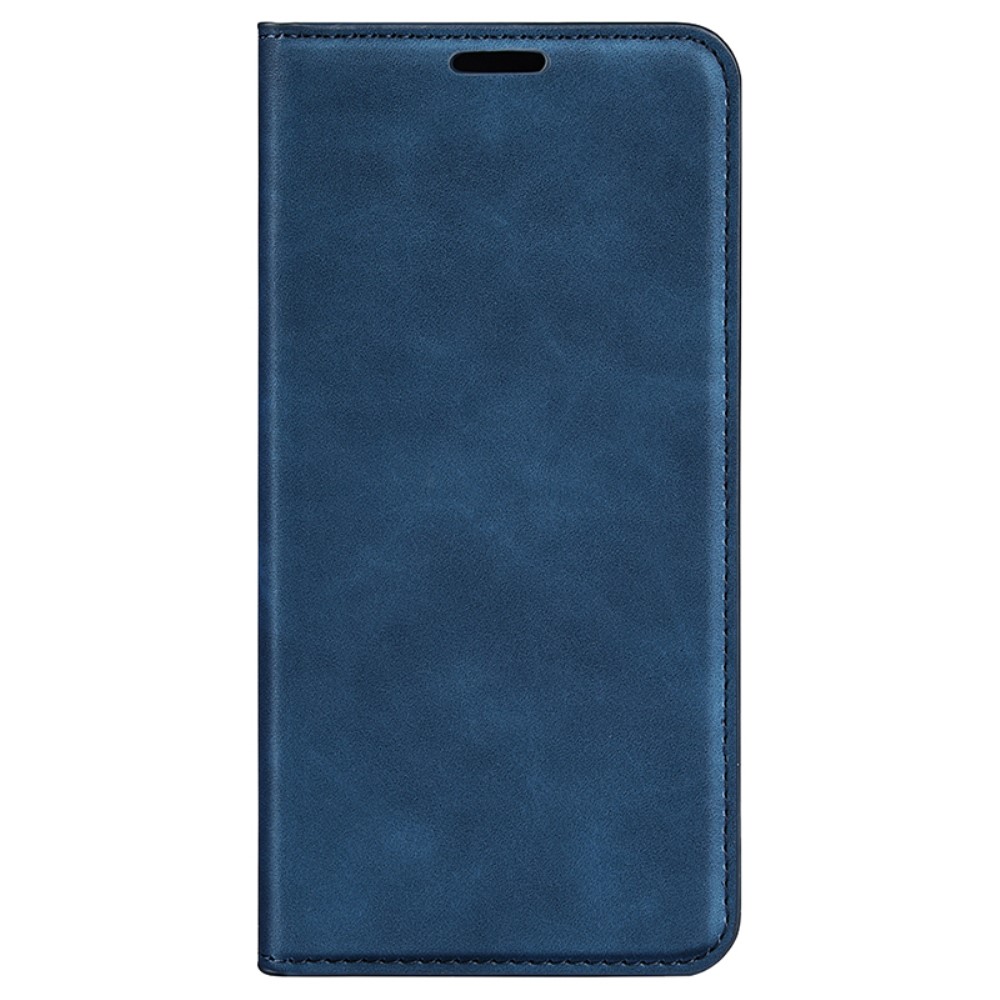  Samsung Galaxy A15 5G Fodral Flip Skin Touch Blå