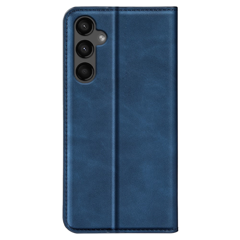  Samsung Galaxy A15 5G Fodral Flip Skin Touch Blå